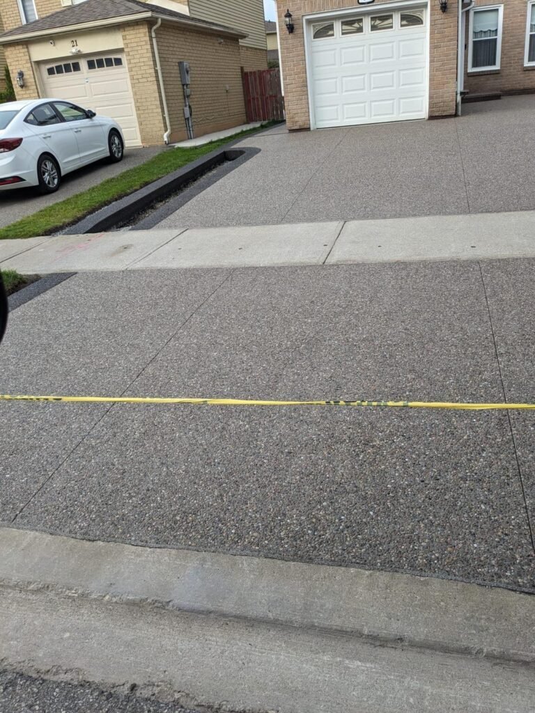 Exposed Aggregate Concrete