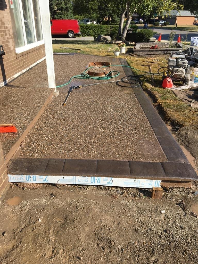 Exposed Aggregate Concrete