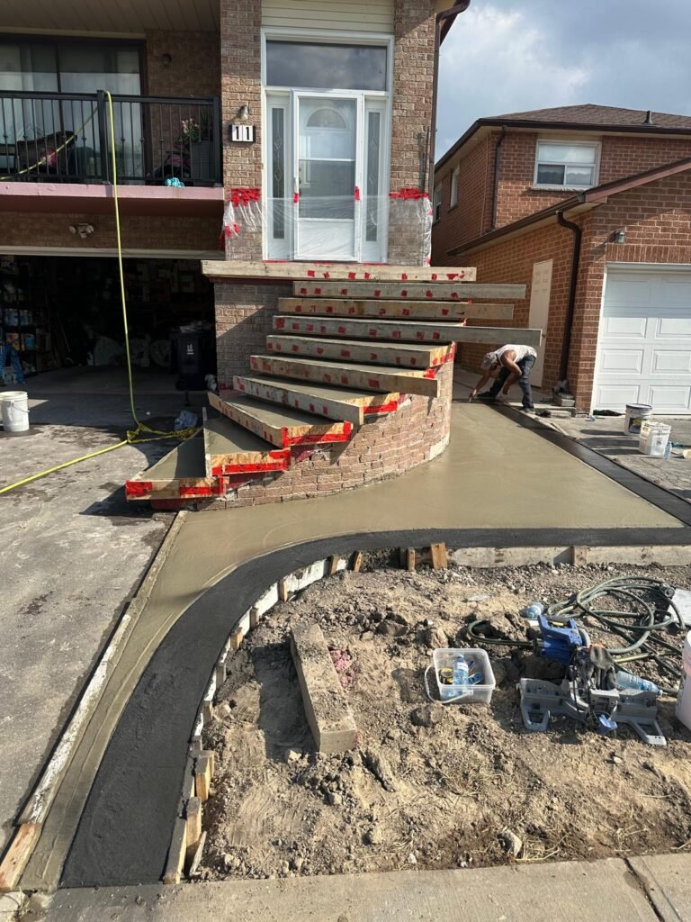 Exposed Aggregate Concrete