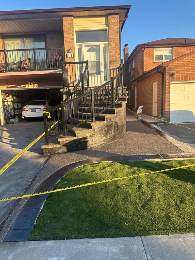 Exposed Aggregate Concrete